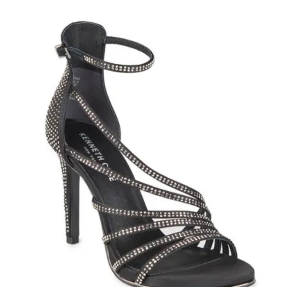 Kenneth Cole New York Women's BARLETTA RHINESTONE STRAPPY STILETTO SANDAL